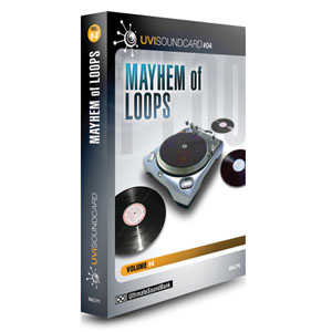 iڍ F y݌ɌIIzUVI/[vfޏW/UVI Soundcard Mayhem Of Loopstunecore`PbgtI