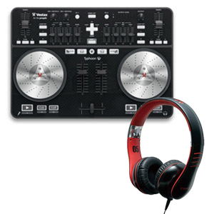 商品詳細 ： 【台数限定特別セット！】Vestax/PCDJシステム＋ヘッドホン/Typhoon BK+HMX-05 