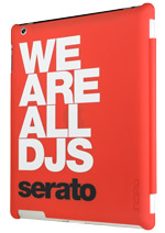 iڍ F Serato/ANZT/INCIPIO iPad CASES We are all DJs (Red)