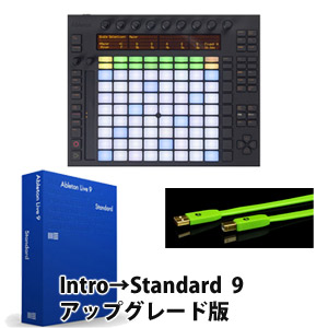 iڍ F yUSBP[u+S҃KChfv[gzAbleton/push+Live 9 Standard UG from IntroUSBP[uclass B 0.7m/Ableton Live Track Making Start Up Guide/Ableton Live{v[gI