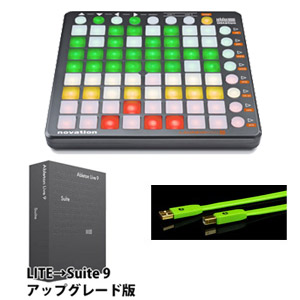 iڍ F yUSBP[u+S҃KChfv[gznovation/Ableton/Launchpad S+Live 9 Suite UG from LiteUSBP[uclass B 0.7m/Ableton Live Track Making Start Up Guidev[gI