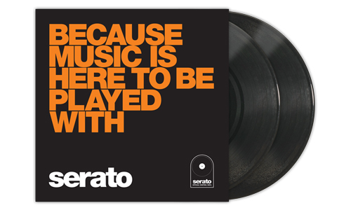 12インチ盤2枚組！Serato DJ Pro/DVS用コントロールバイナル