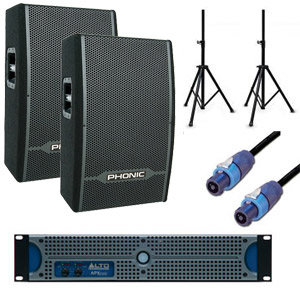 PHONICのスピーカーiSK12のセット紹介ページです。