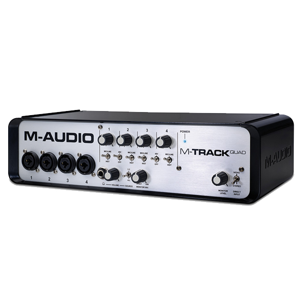 iڍ F M-AUDIO/USBI[fBIEMIDIC^[tFCX/M-TRACK QUAD