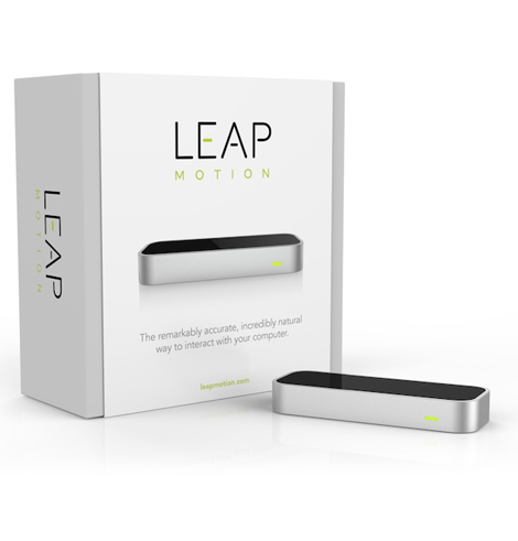 LEAP MOTIONコントローラーの紹介ページです。