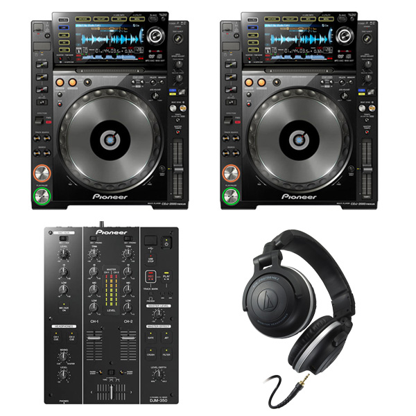 iڍ F yCDJZ[20Tv[gIzCDJ2000nexuspCIjAX^[^[Zbg(CDJ-2000NXS/DJM-350/ATH-PRO700MK2) HOW TO DJu iI