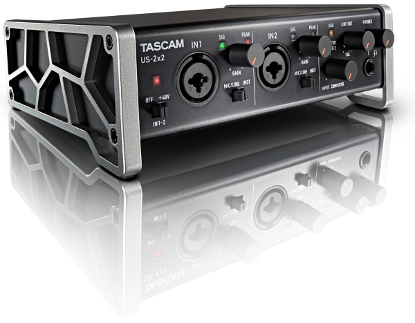 商品詳細 ： TASCAM/USBオーディオMIDIインターフェース/US-2x2