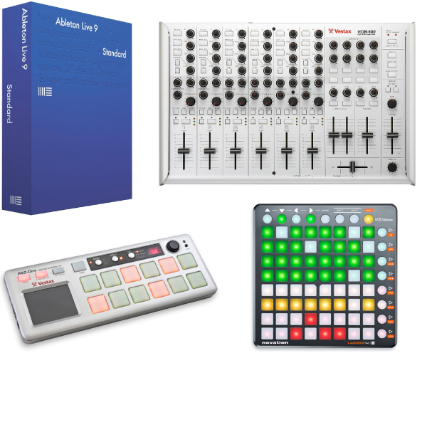 iڍ F yS҃KChf+pbhRg[[uPad-Onev+fށuPAD MASTERvv[gIILive9ŋZbgIzVestax/Novation/Ableton/VCM-600+Launchpad S+Ableton Live 9 Standard UG from LiteAbleton Live Track Making Start Up Guide