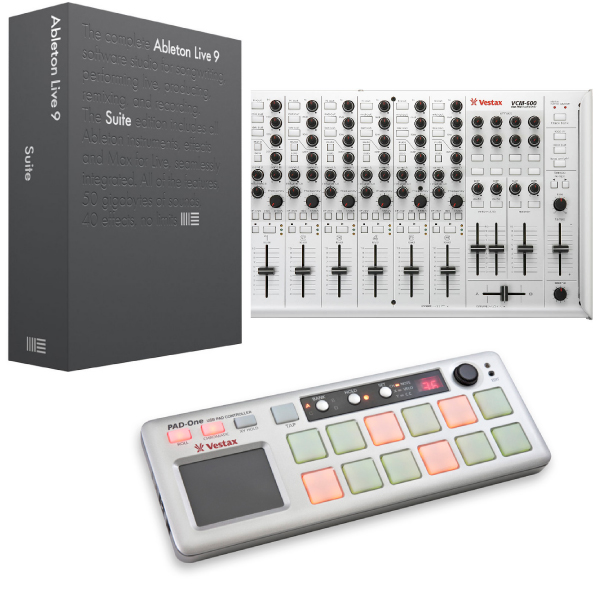 iڍ F y58,000~IS҃KChf+pbhRg[[uPad-Onev+fށuPAD MASTERvv[gIIzVestax/Ableton/VCM-600+Ableton Live 9 Suite UG from LiteAbleton Live Track Making Start Up Guidev[gI