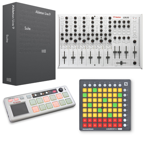 iڍ F yVCM-600 Live9ŋZbgIzVestax/Novation/Ableton/VCM-600+Launchpad mini+Ableton Live 9 Suite UG from LiteAbleton Live Track Making Start Up Guide/pbhRg[[uPad-Onev/fށuPAD MASTERvv[gII