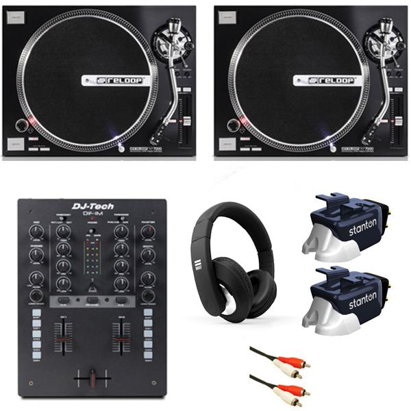 ReloopターンテーブルRP-7000とDIF-1M のDJセット！ 
