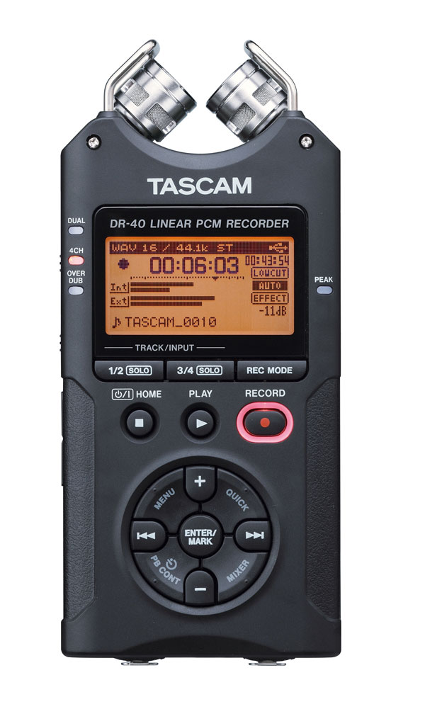 iڍ F TASCAM/|[^uR[_[/DR-40 VERSION2