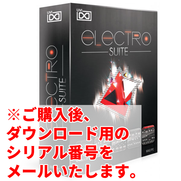 iڍ F y݌ɌʓIzUVI/\tgEFA/Electro SuitepbP[Wł̔[iƂȂ܂B