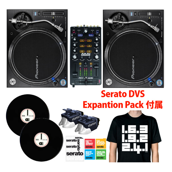 iڍ F AKAI AMX/Serato DJnCXybN^eZbgI(PLX-1000x2/AMX/500.V3TWIN/p1772x2/DVS Expantion Pack)ʌSeratoXebJ[&TVcv[gIHOW TO DJu iI