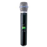 Shure SLXワイヤレスシステム採用ワイヤレスマイクSLX2/SM58のご紹介です。