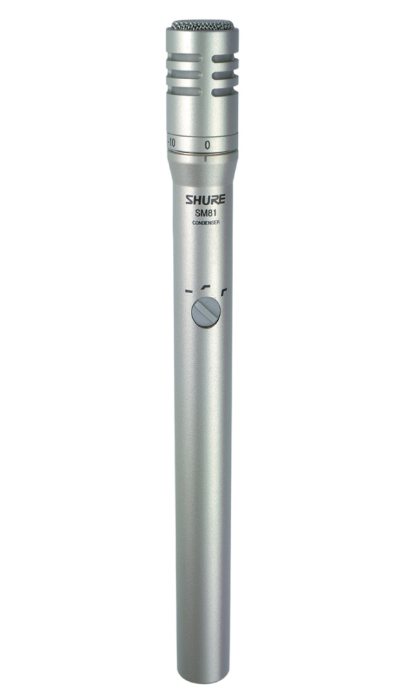 再値下げ:SHURE SM81-LC Professional Mic.未使用