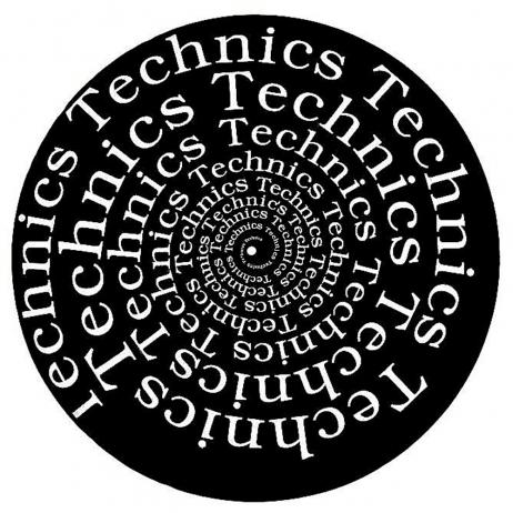 商品詳細 ： 【スリップマットセール！通常より25％OFF！】スリップマット/DMC WORLD/Technics spiral(2枚入)