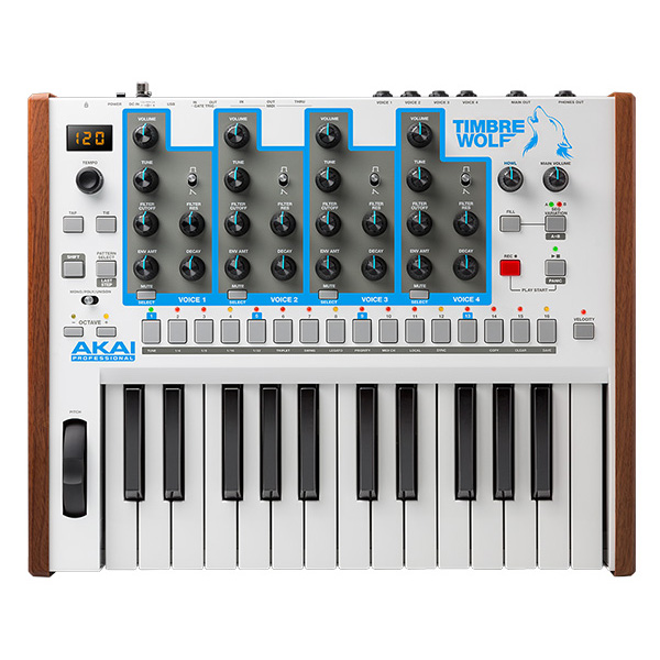 競売 独自の高品質鍵盤を搭載したAKAI PROFESSIONALのTimbre Wolfとは！？ 鍵盤楽器