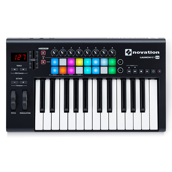 iڍ F novation/MIDIRg[[/Launchkey 25 MK2Ableton Live Litet