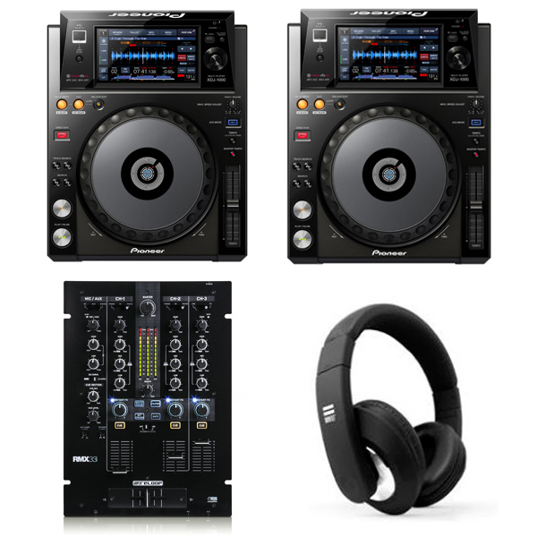 Pioneer/XDJ-1000のUSBDJSETの紹介です。