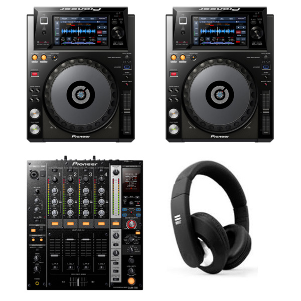 Pioneer/XDJ-1000のUSBDJSETの紹介です。