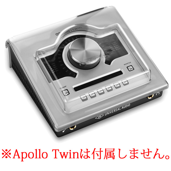 商品詳細 ： DECKSAVER/機材カバー/DS-PC-APOLLOTWIN★UNIVERSAL AUDIO Apollo Twin専用！