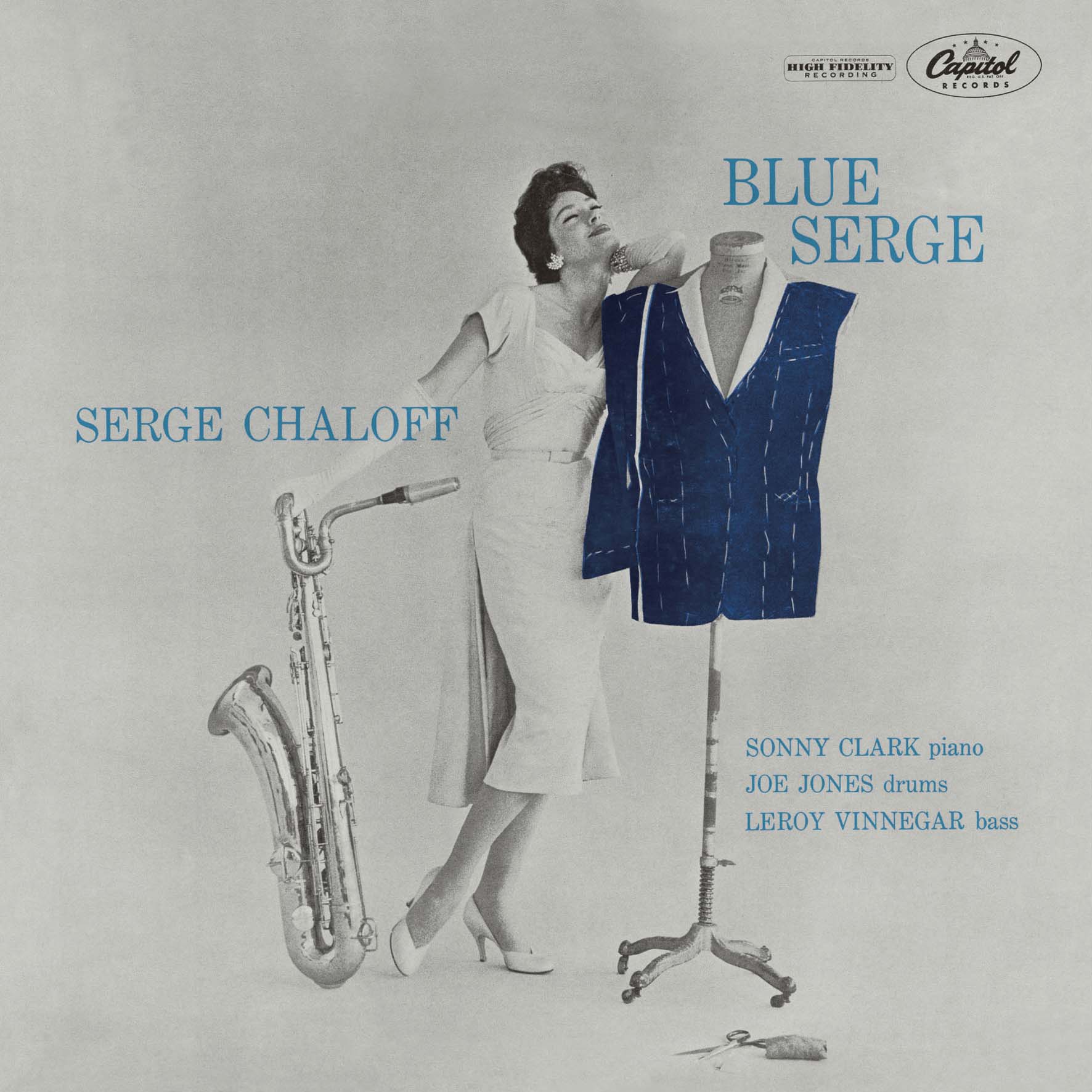 商品詳細 ： SERGE CHALOFF　(サージ・チャロフ)　(LP 200g重量盤)　タイトル名：BLUE SERGE【プレミアム復刻シリーズ！！】 (DELP-007)