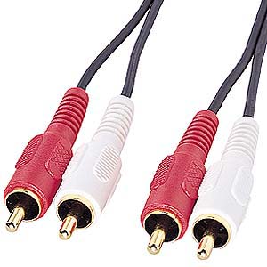 iڍ F SANWA/I[fBIP[ui3.6mj/KM-A4-36 RCA(PIN)IX-RCA(PIN)IX