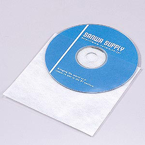 商品詳細 ： CD・CD-R用不織布ケース(50枚セット)/FCD-F50