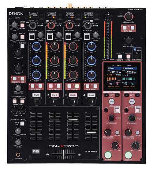奇跡のプライス！箱潰れ新品！】DENON/DJミキサー/DN-X1700 -DJ機材