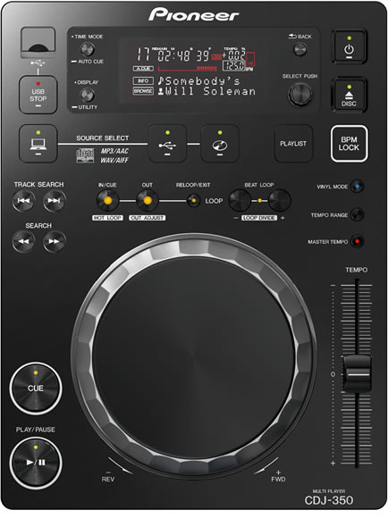 CDJ-350 完動品　動作良好　14年製