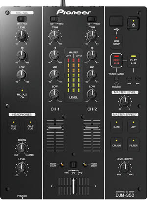 パイオニア DJミキサー DJM-350 整備済み 良品 PIONEER Amazon | Pioneer DJミキサー ブラック DJM-350 | DJミキサー