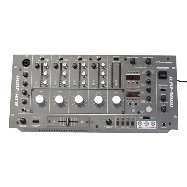 品質一番の pioneer DJM-3000 ロータリーミキサー 中古希少品 - DJ機器 