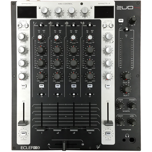 r*3様 ECLER EVO 4 ジャンク ECLER/DJミキサー/EVO4【ジャンク品】 -DJ機材アナログレコード専門店