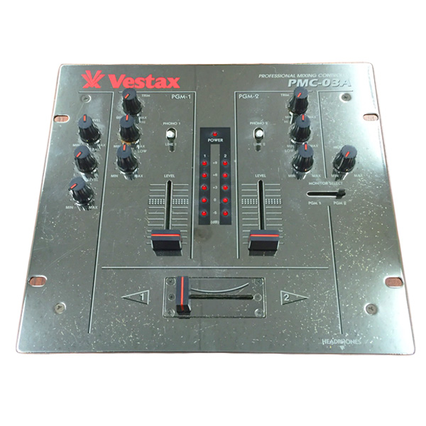 Vestax べスタクス PMC-03A 2ch DJ ミキサー