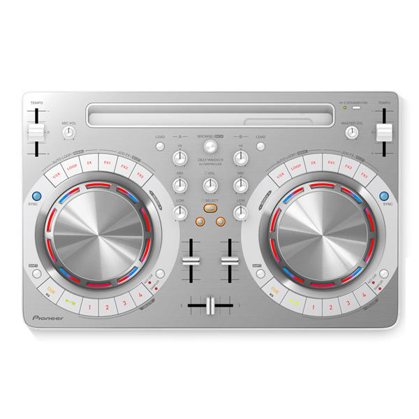 店頭展示アウトレット品】Pioneer DJ/PCDJコントローラー/DDJ-WEGO3-W