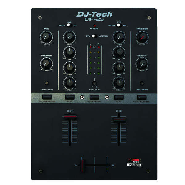 DJ-TechのDJミキサーDIF-2Sの中古品の販売ページです。