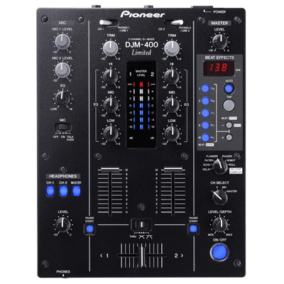 中古品】PIONEER/DJミキサー/DJM-400 Limited Edition -DJ機材アナログ 