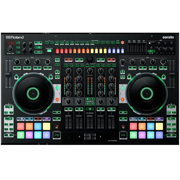 Rolandのserato DJ対応コントローラー、DJ-808の中古品のご紹介です