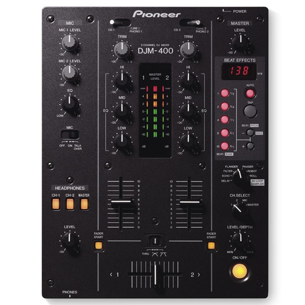 中古品】Pioneer/DJミキサー/DJM-400 -DJ機材アナログレコード専門店