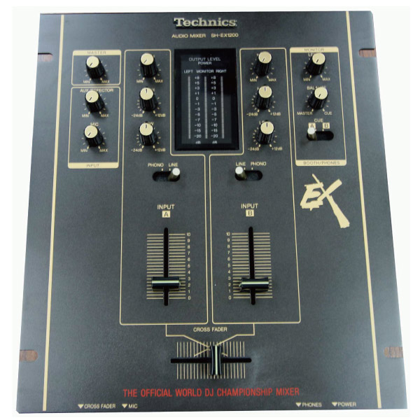 【中古品】Technics/DJミキサー/SH-EX1200-K -DJ機材アナログレコード専門店OTAIRECORD