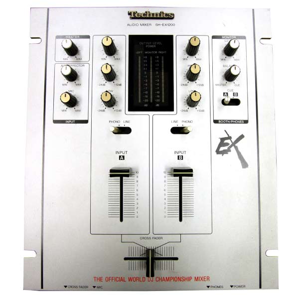 中古品】Technics/DJミキサー/SH-EX1200 シルバー -DJ機材アナログ 