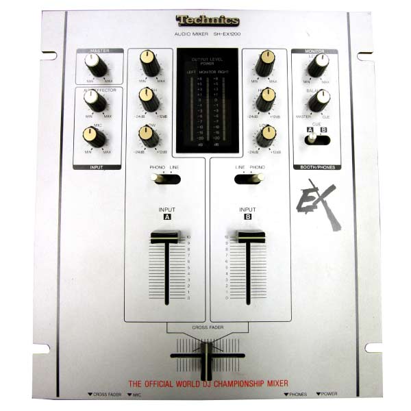 DJ ミキサー Technics sh-ex1200 シルバー　美品