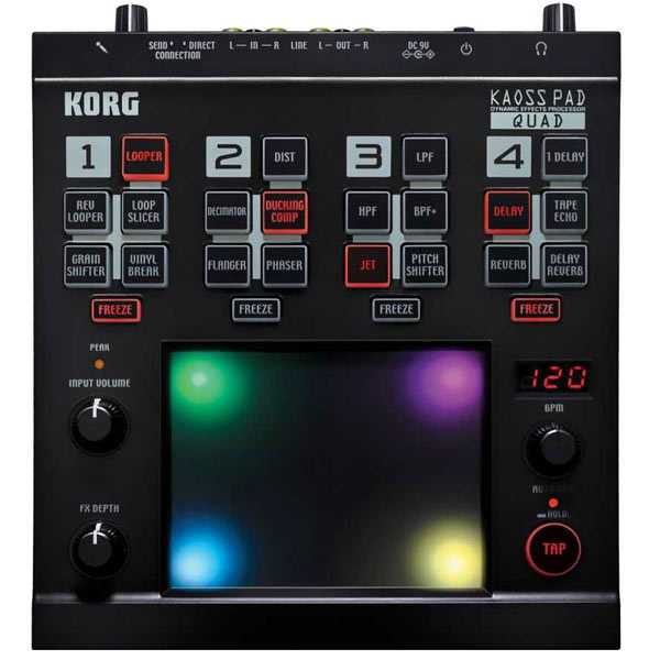 中古品】KORG/エフェクター/KAOSS PAD QUAD -DJ機材アナログレコード