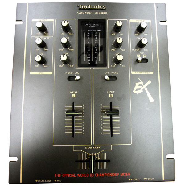 【中古品】Technics/DJミキサー/SH-EX1200 BK -DJ機材アナログレコード専門店OTAIRECORD