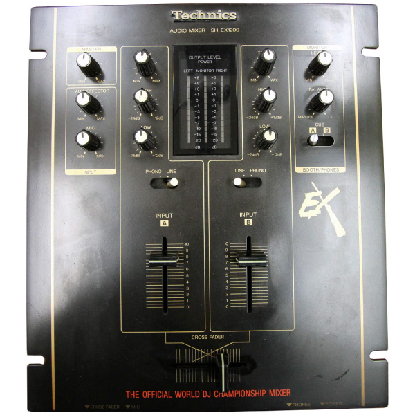 【中古品】Technics/DJミキサー/SH-EX1200 BK -DJ機材アナログレコード専門店OTAIRECORD