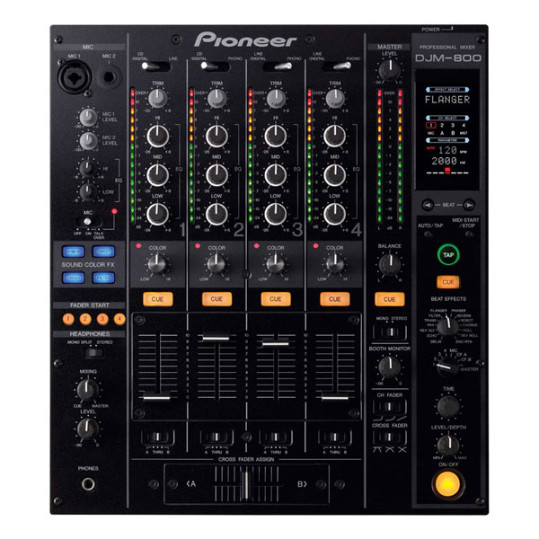 DJM800 Pioneer DJ Mixer 4チャンネル ミキサー