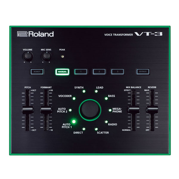 店頭展示品】Roland/ボイスエフェクター/AIRA VT-3 Voice Transformer