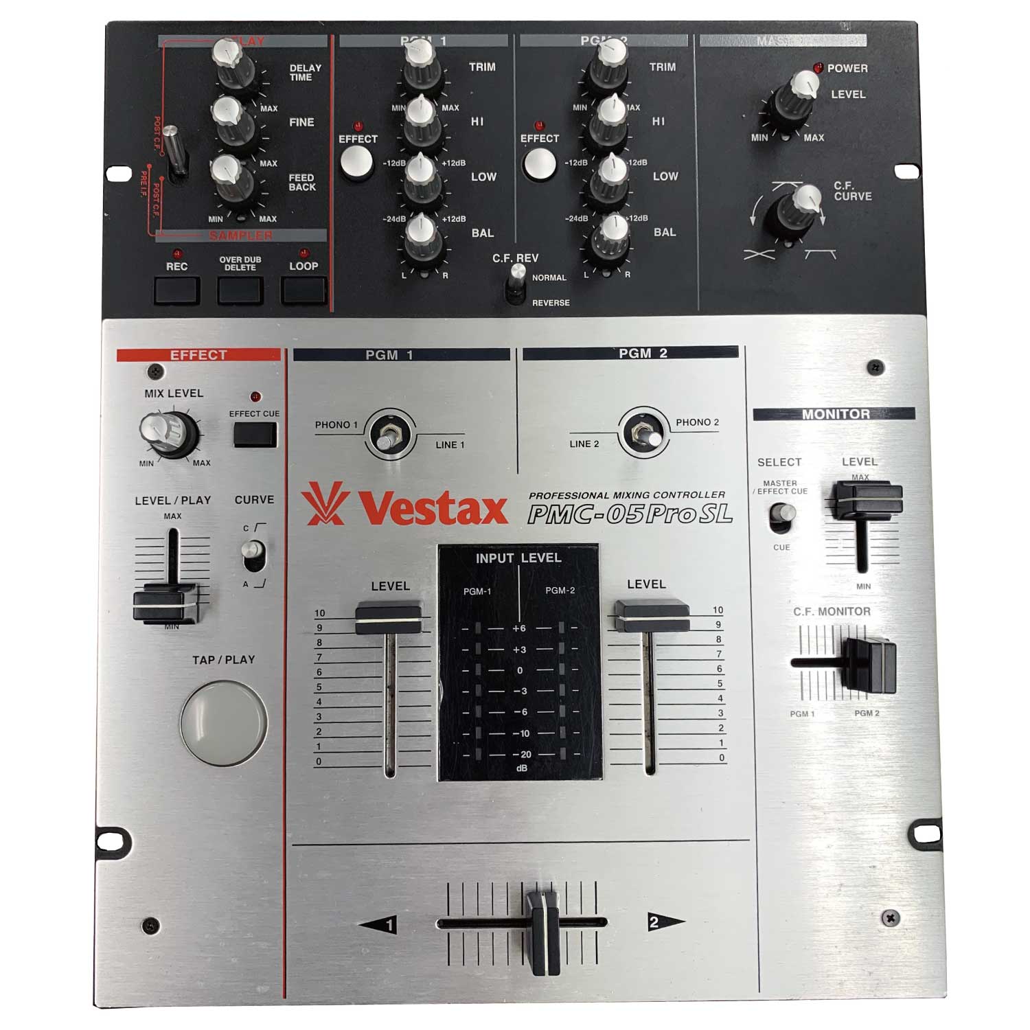 中古品のVestaxのDJミキサー、PMC-05ProSLのご紹介です。