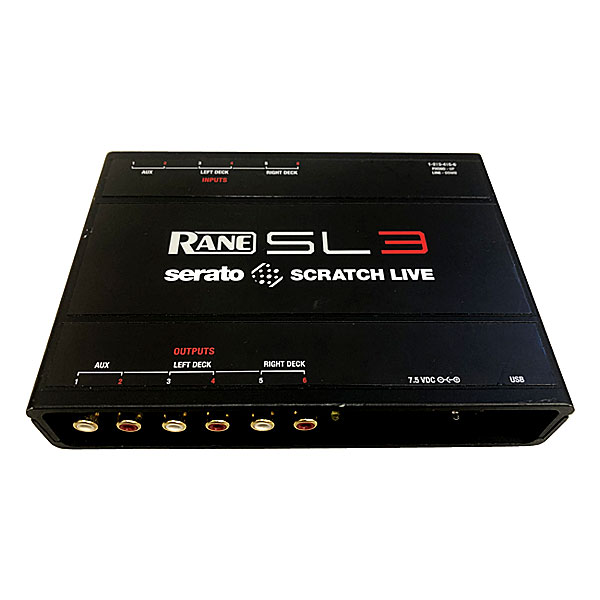 Serato scratch Live SL3 インターフェイス